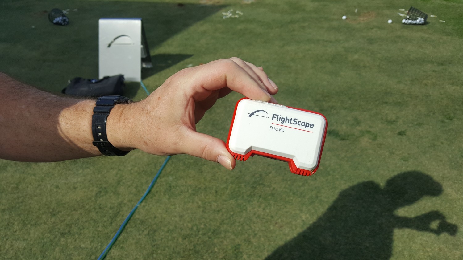mevo by FlightScope is a new, modestly priced ball flight tracker that provides information on shots.